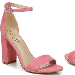 Pink Single strap heels